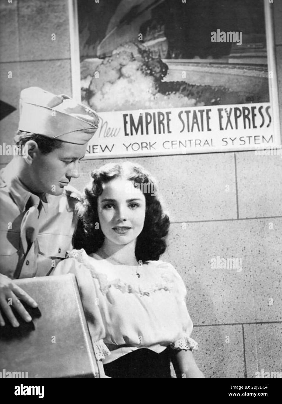 SEIT YOU WEN AWAY 1944 Selznick Internationaler Film mit Jennifer Jones und Joseph Cotten Stockfoto