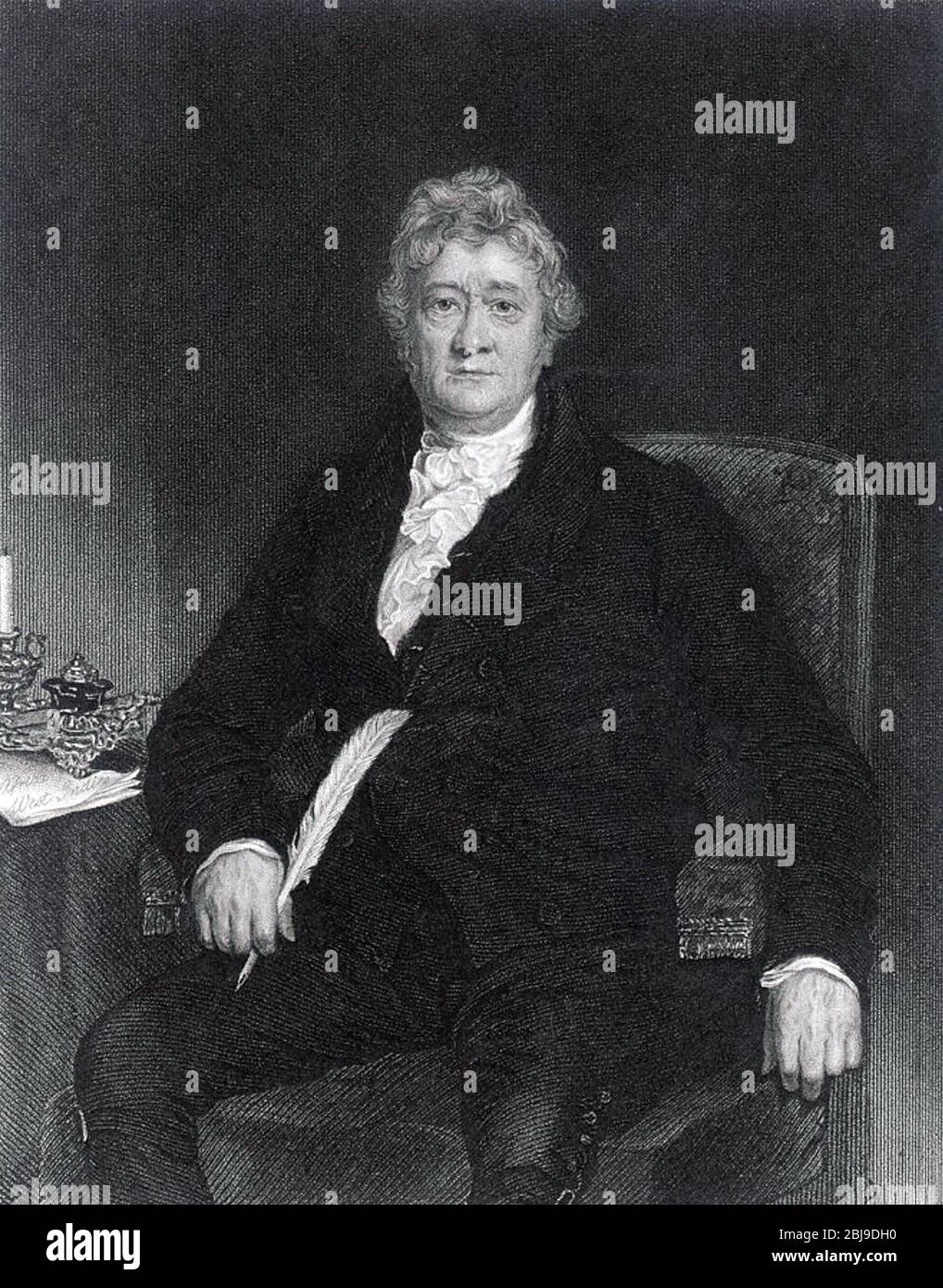 THOMAS CLARKSON (1760-1846) englischer Sklaverei-Abolitionist Stockfoto