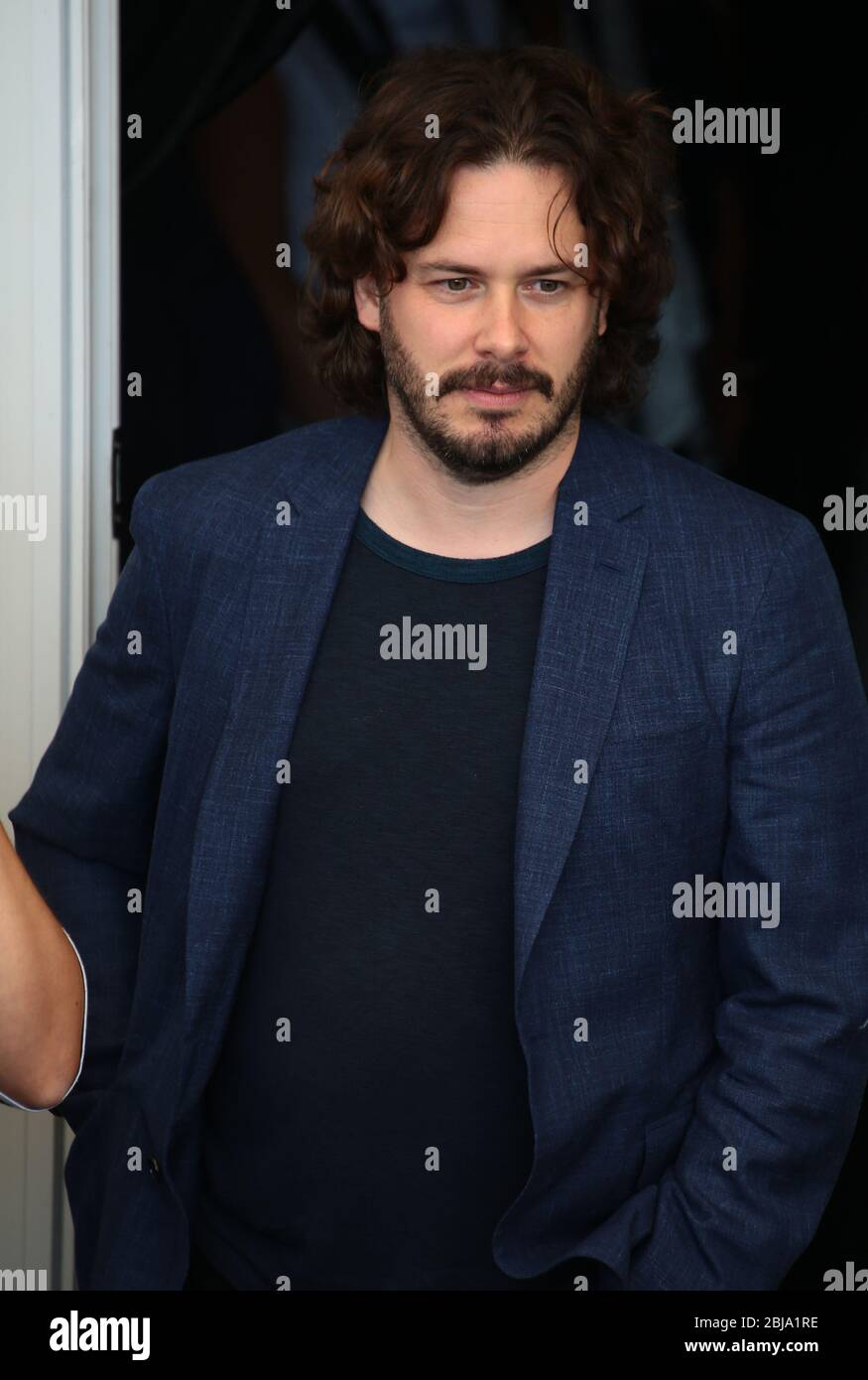 VENEDIG, ITALIEN - AUGUST 30: Jurymitglied Edgar Wright nimmt am 30. August 2017 an der Fotozelle der Jury während der 74. Filmfestspiele in Venedig Teil Stockfoto