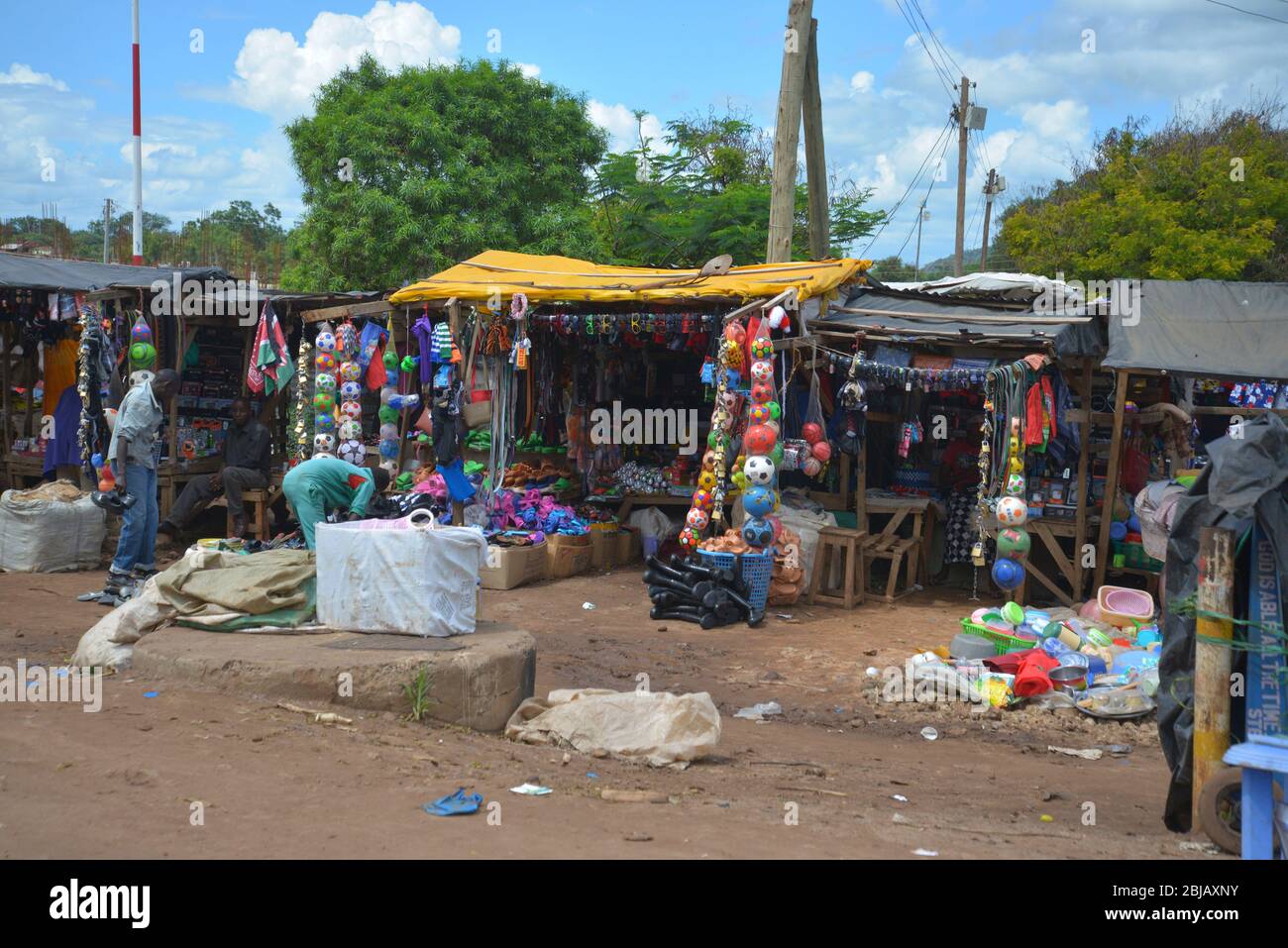 Isiolo Stadt, Nord Kenia, Ostafrika Stockfoto
