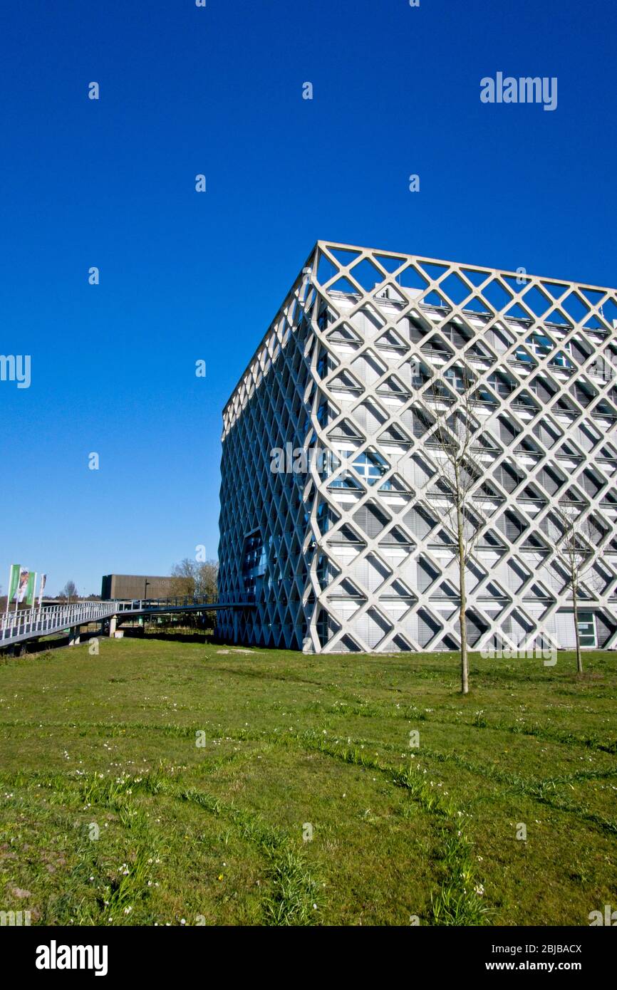 Wageningen Niederlande - 31. März 2020 - Atlas Gebäude auf dem Wageningen Universitätsgelände in Wageningen in den Niederlanden Stockfoto
