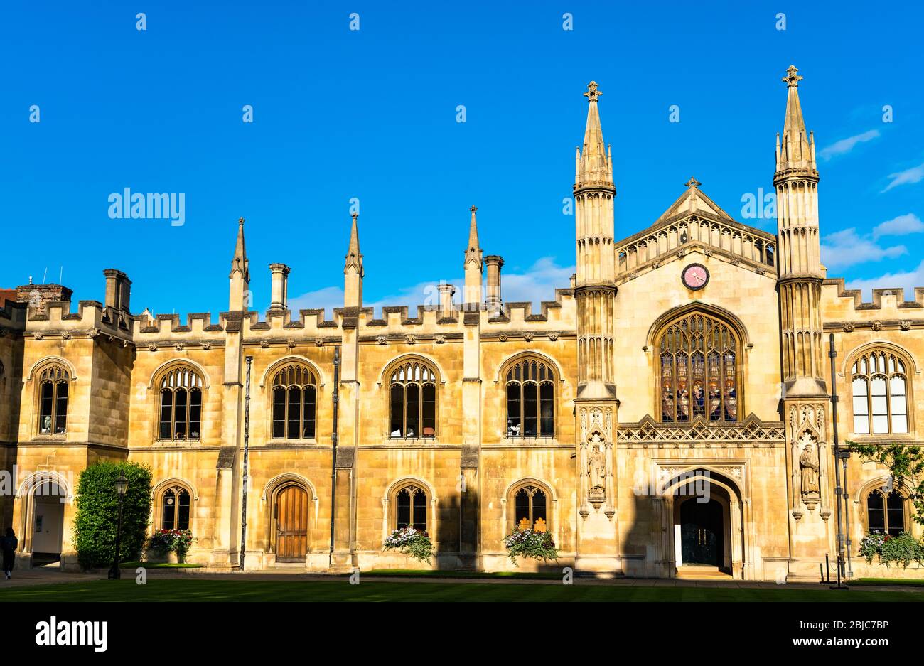 Corpus Christi College in Cambridge, UK Stockfoto