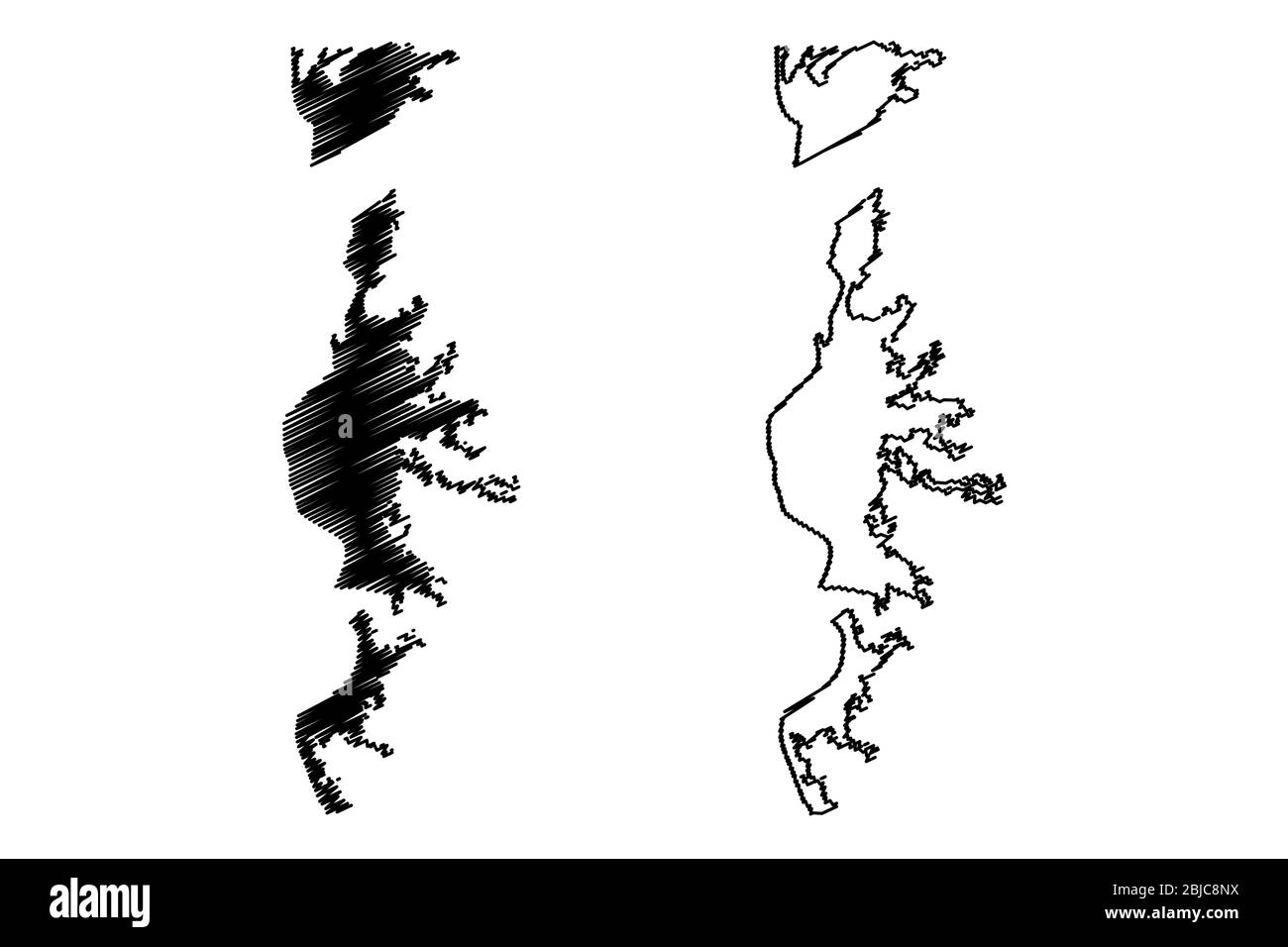 Reggio Calabria City (Italienische Republik, Italien, Kalabrien) Karte ...