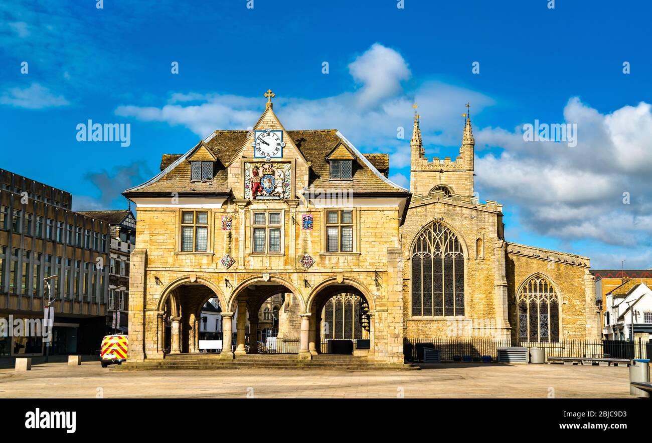 Guildhall am Cathedral Square in Peterborough, England Stockfoto