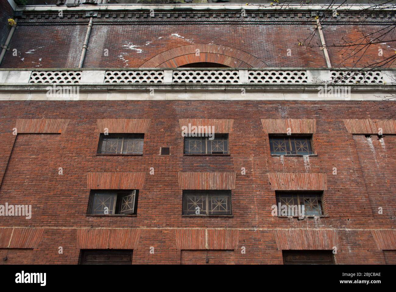 1920er Jahre Architektur Red Brick Gaumont Theater Dorsett Hotel Shepherds Bush Pavilion 58 Shepherd's Bush Green, Shepherd's Bush, London W12 Frank Verity Stockfoto