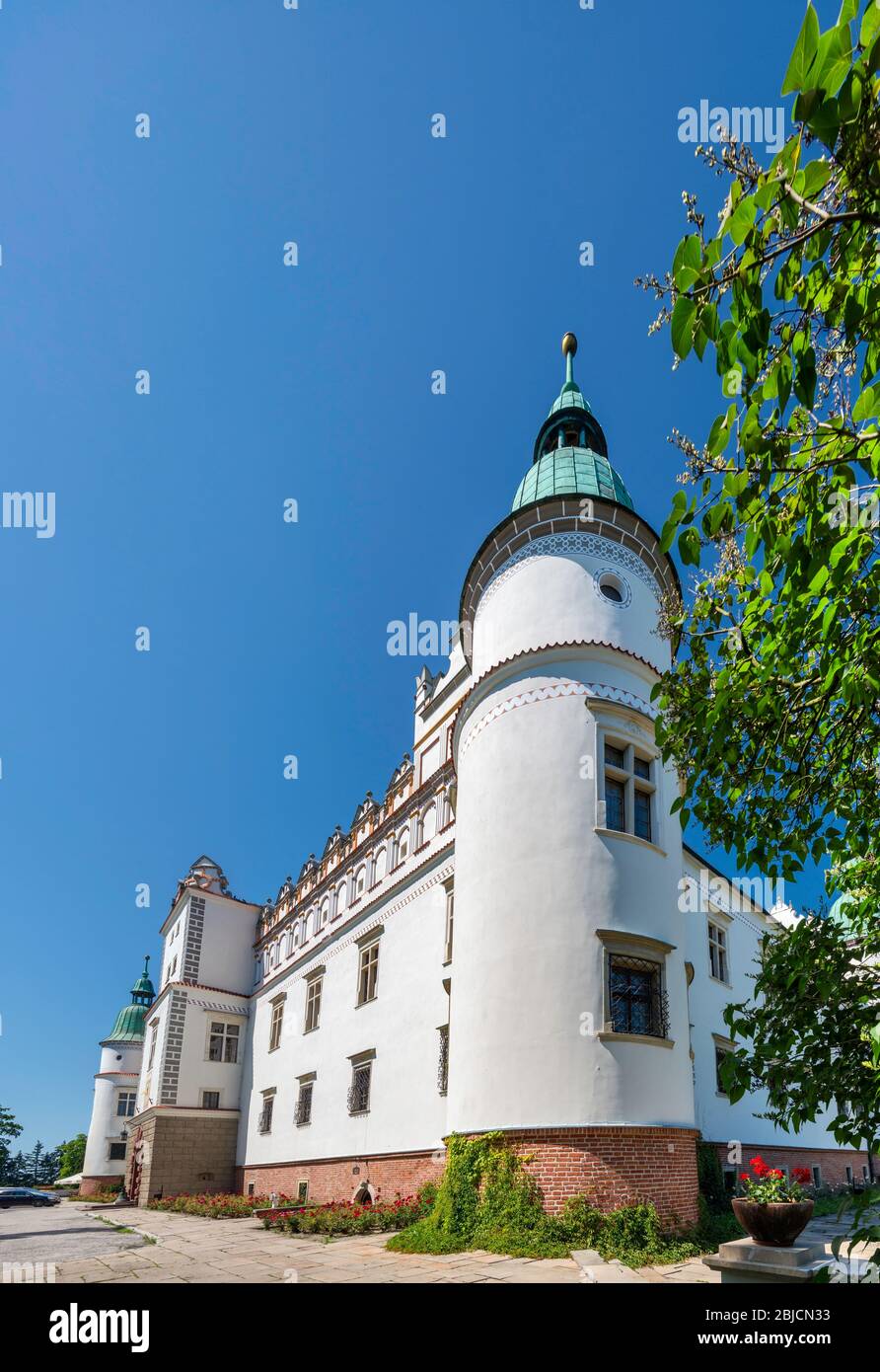 Burg in Baranow Sandomierski, polnische Manierismus/frühen Barockstil, Malopolska aka Kleinpolen Region Polen Stockfoto