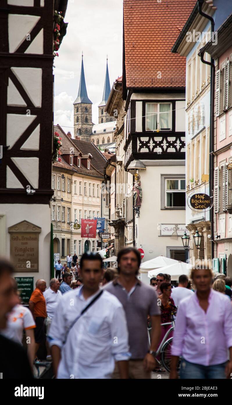 Sandstraße, Bamberg Stockfoto