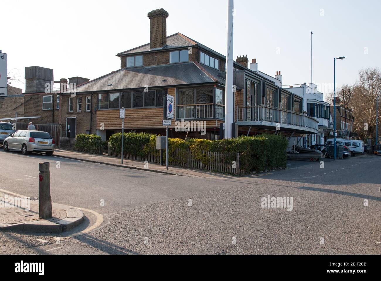 Thames Rowing Club, Putney Embankment, London von Panter Hudspith Architects Stockfoto
