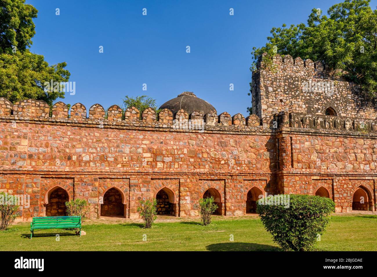 Grab von Sikandar Lodi, Herrscher der Lodi-Dynastie in Lodhi Gardens in Neu Delhi, Indien Stockfoto
