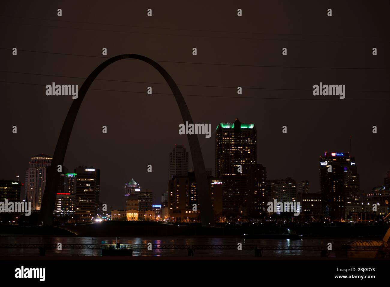 St. Louis Arch Stockfoto