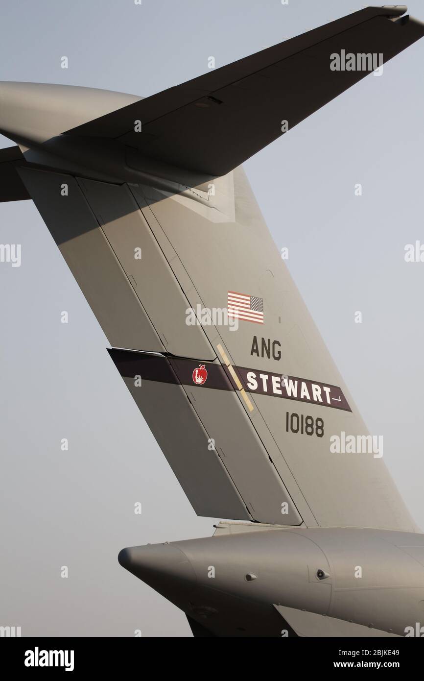 USAF C-17 Globemaster Stockfoto