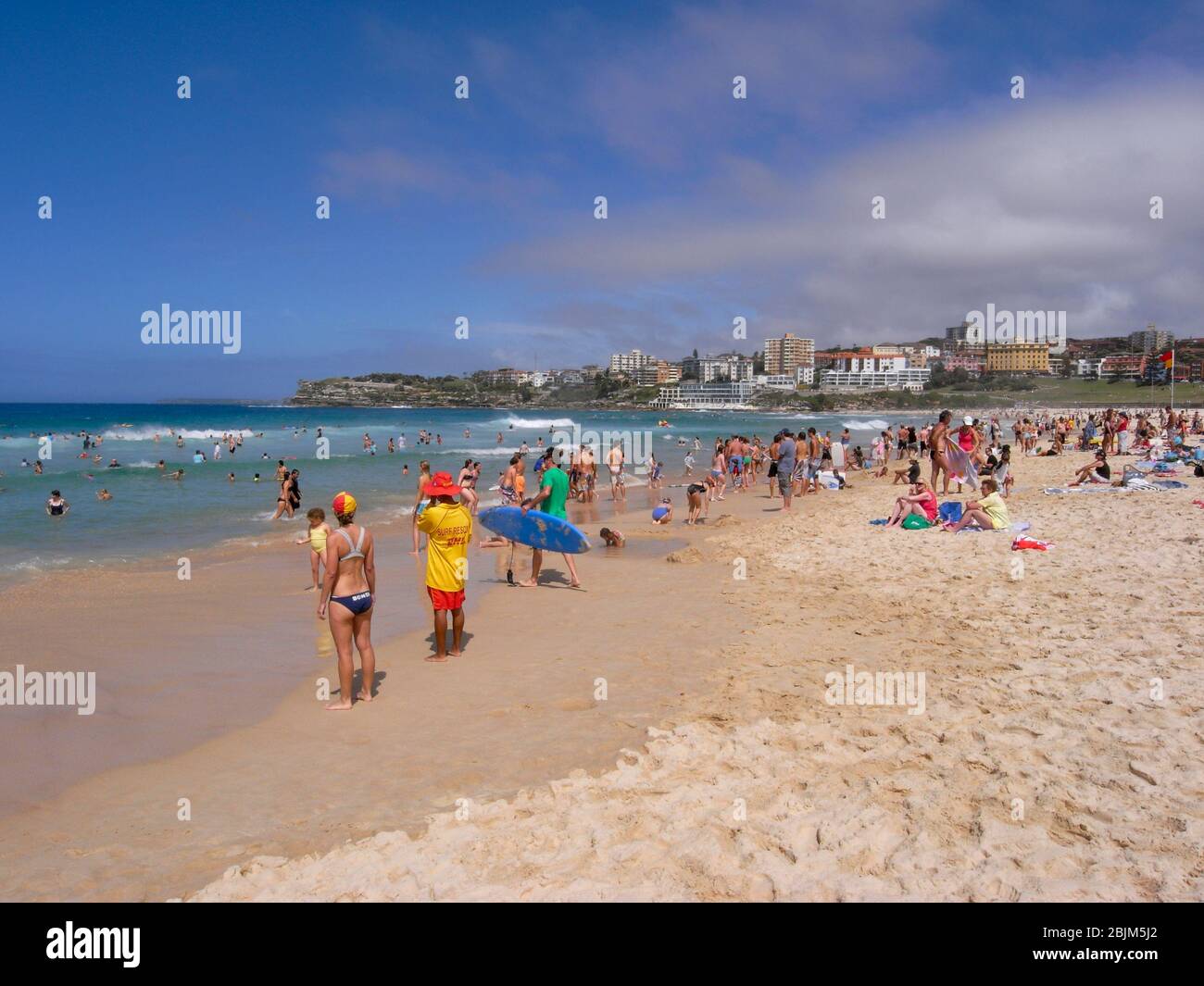 Sydney Australien - 7 März 2010 : Bondi Beach in besseren Tagen Stockfoto