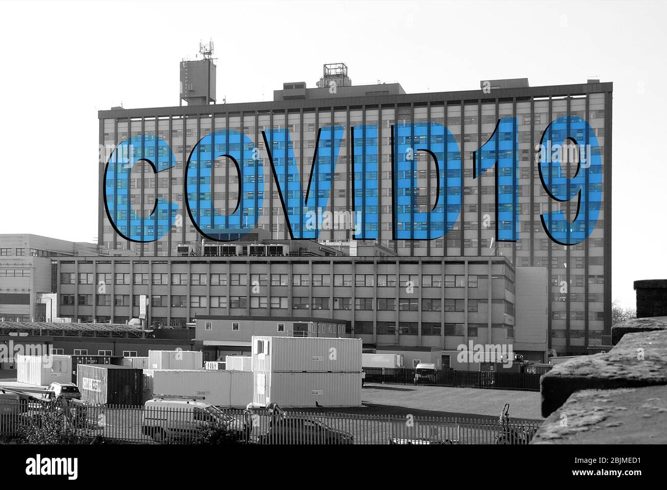 Covid19, Kingston upon Hull Stockfoto
