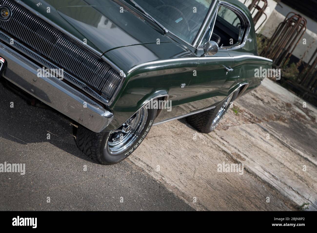 1967 Dodge Charger klassischen amerikanischen Muskel-Auto Stockfoto