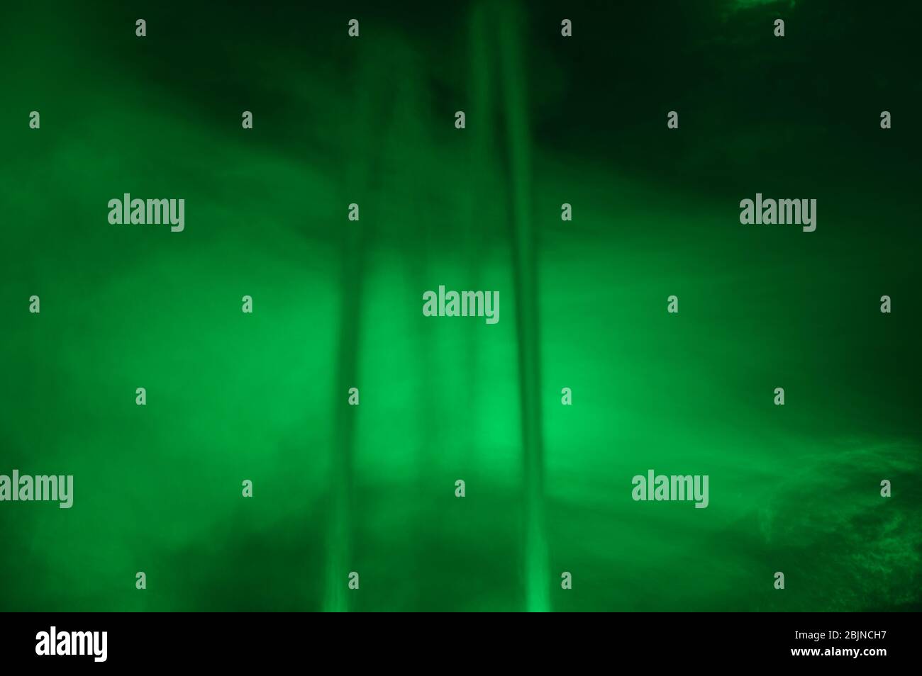 Blick auf ein Spa bei Nacht, Whirlpool bei Nacht, Frankreich Stockfoto