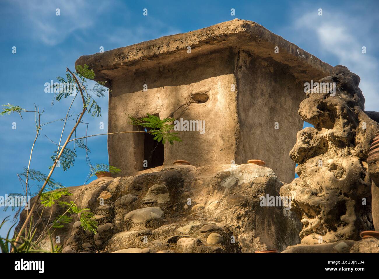 House Rock Garden Chandigarh Punjab Indien Stockfoto
