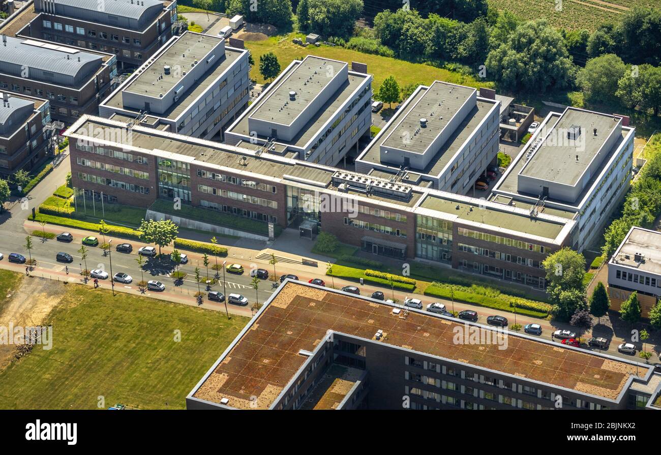 , Lead Discovery Center GmbH in der Otto-Hahn-Straße in Hombruch, 19.06.2017, Luftaufnahme, Deutschland, Nordrhein-Westfalen, Ruhrgebiet, Dortmund Stockfoto