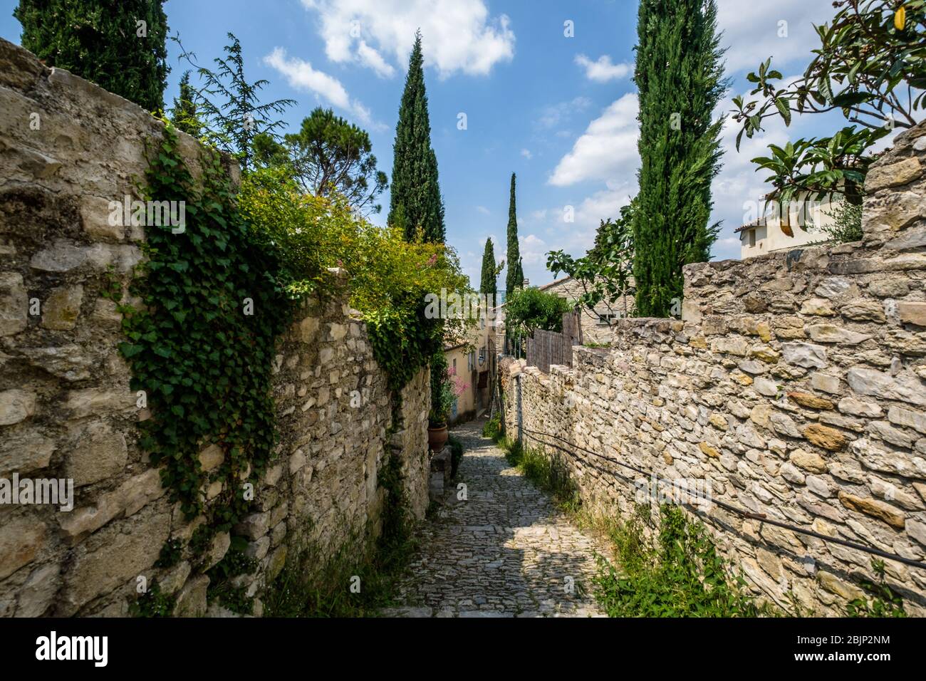 Bilder der Provence und der französischen Reise Stockfoto