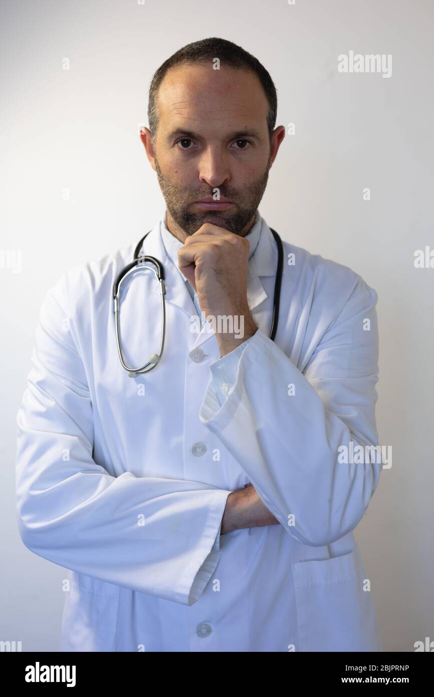 Gesundheitsarbeiter während der Coronavirus-Covid19-Pandemie Stockfoto