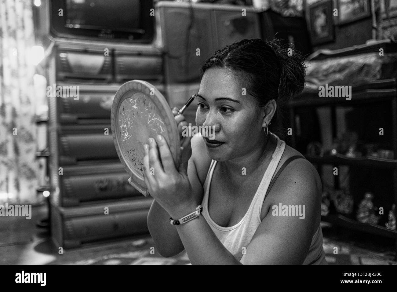 Tondo District, Manila, Philippinen Stockfoto