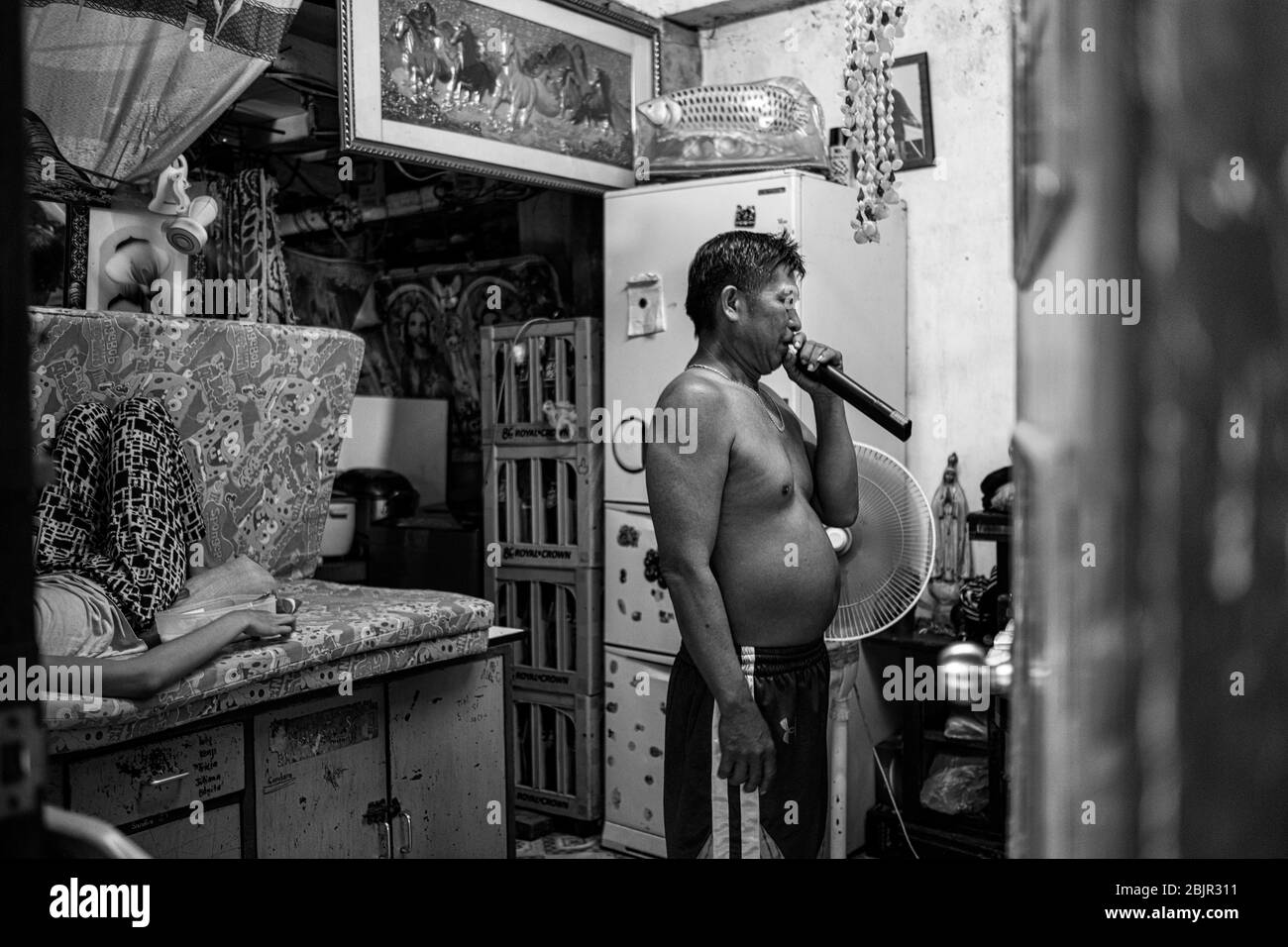 Tondo District, Manila, Philippinen Stockfoto