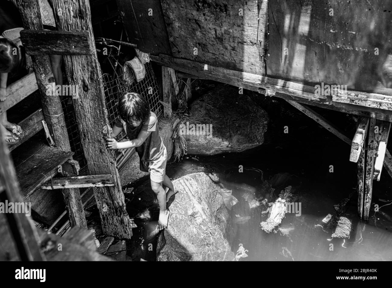 Tondo District, Manila, Philippinen Stockfoto