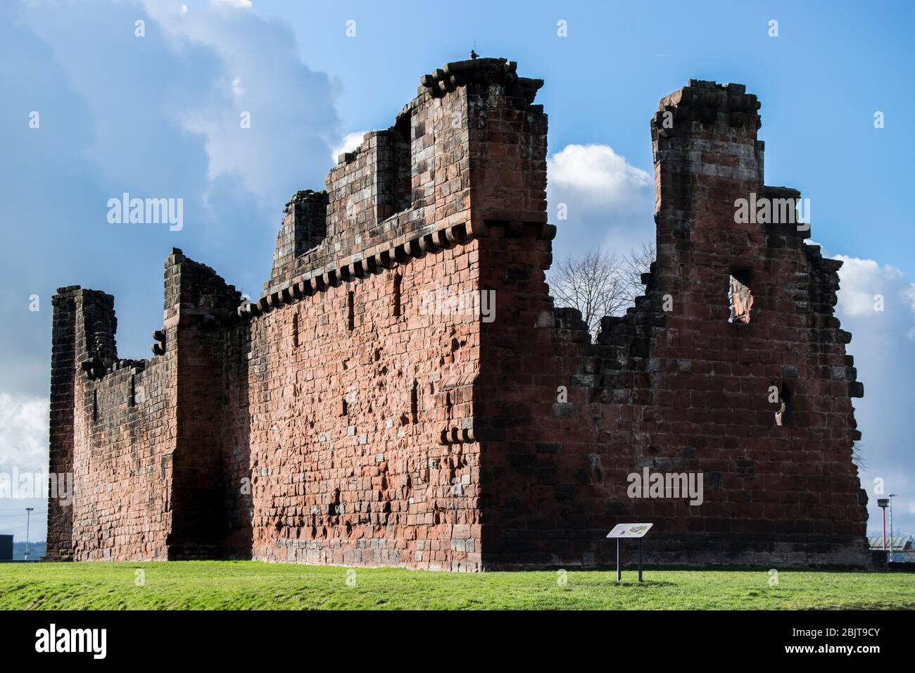 Penrith Castle Stockfoto
