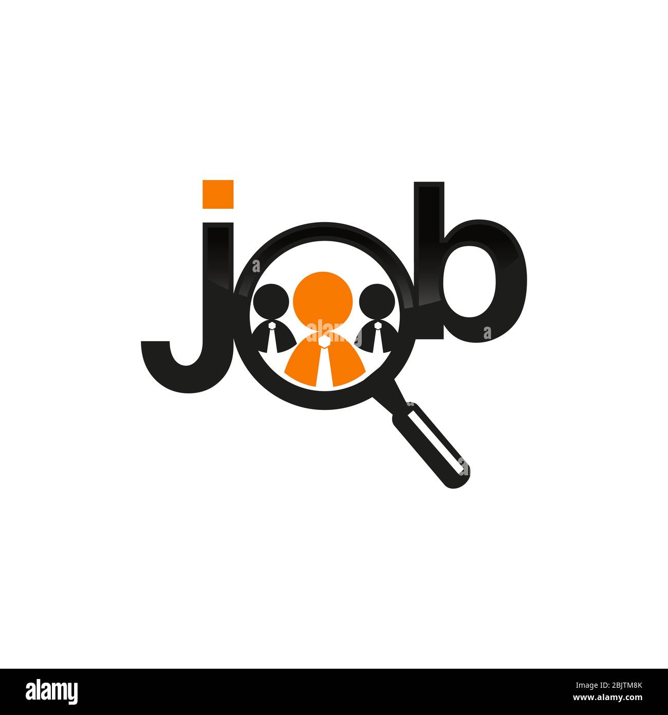 Job Logo Symbol Vektor Design Illustration Stock Vektor