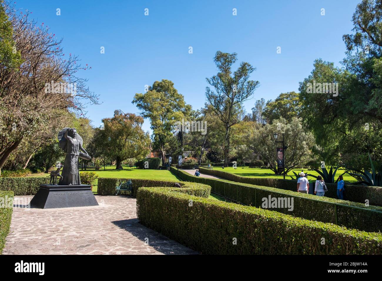 Museo Dolores Olmedo mit berühmter Sammlung von Frida Kahlo und Diego Rivera, Mexiko-Stadt, Mexiko Stockfoto