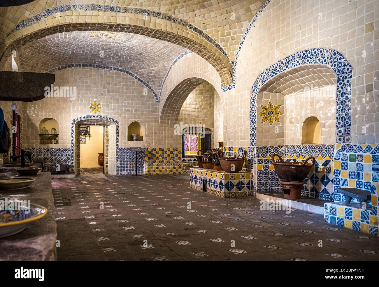 Mole Poblano erfand hier im Kloster Santa Rosa - jetzt ein Museum, Puebla, Mexiko Stockfoto