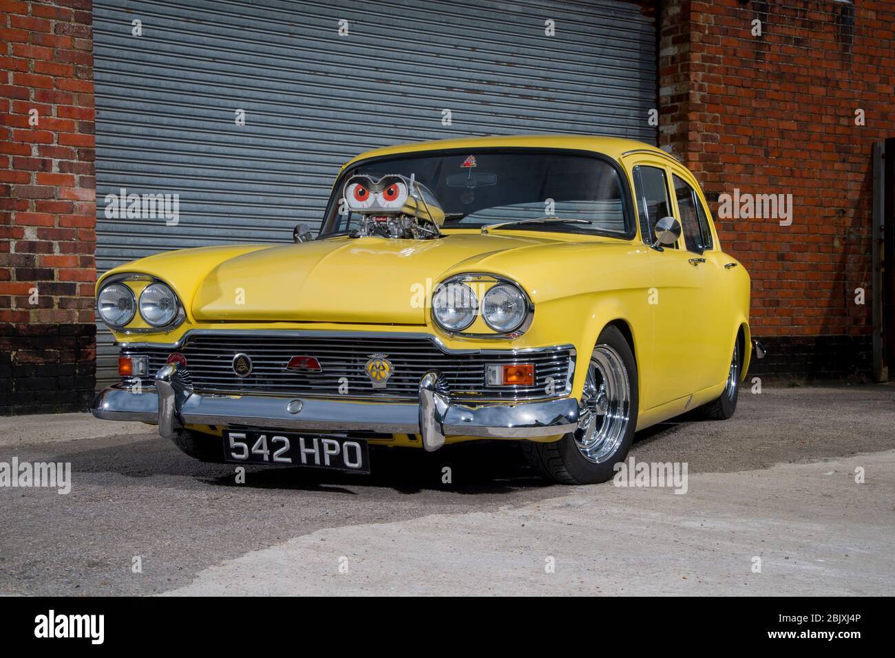 Humbe Super Snipe Hot Rod Custom Auto Stockfoto