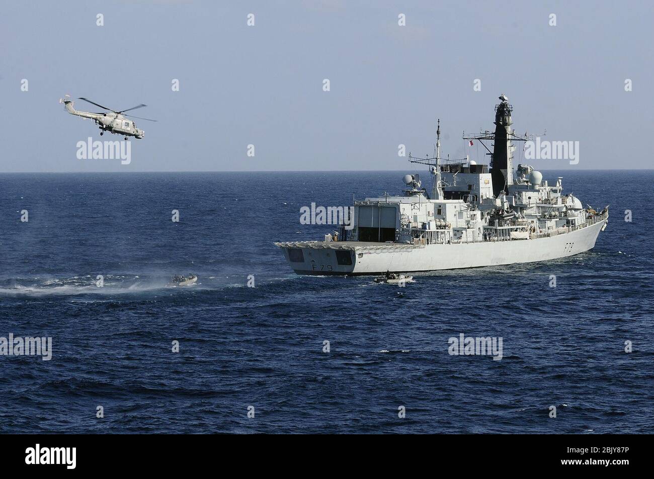 HMS Portland-090123 Stockfoto