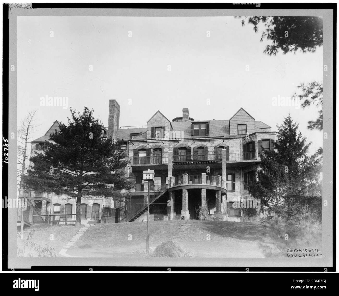 Haus von Mary Baker Eddy, Chestnut Hill, Massachusetts Stockfoto