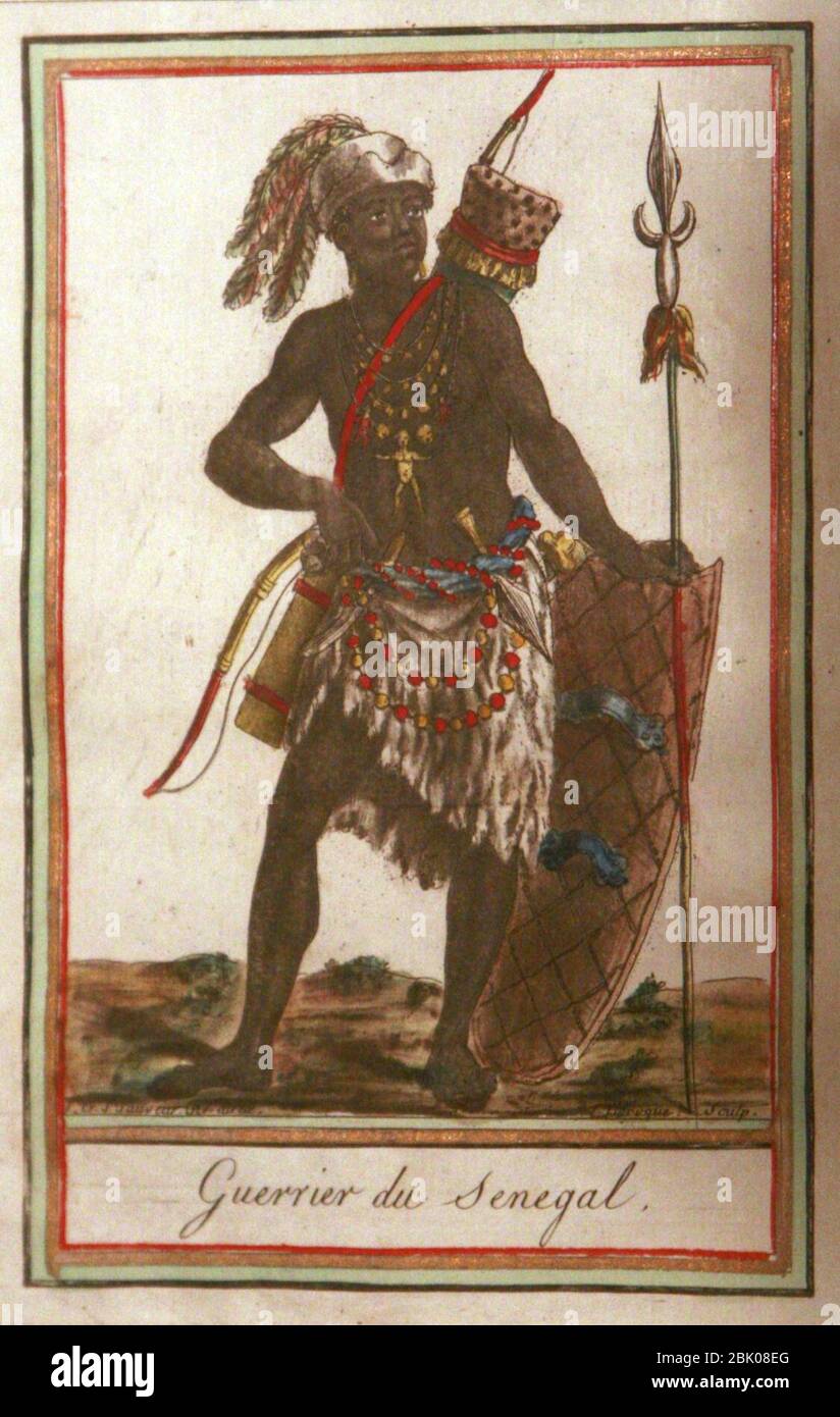 Hommes femmes et scènes du Sénégal-Jacques Grasset de Saint Sauveur mg 8497. Stockfoto