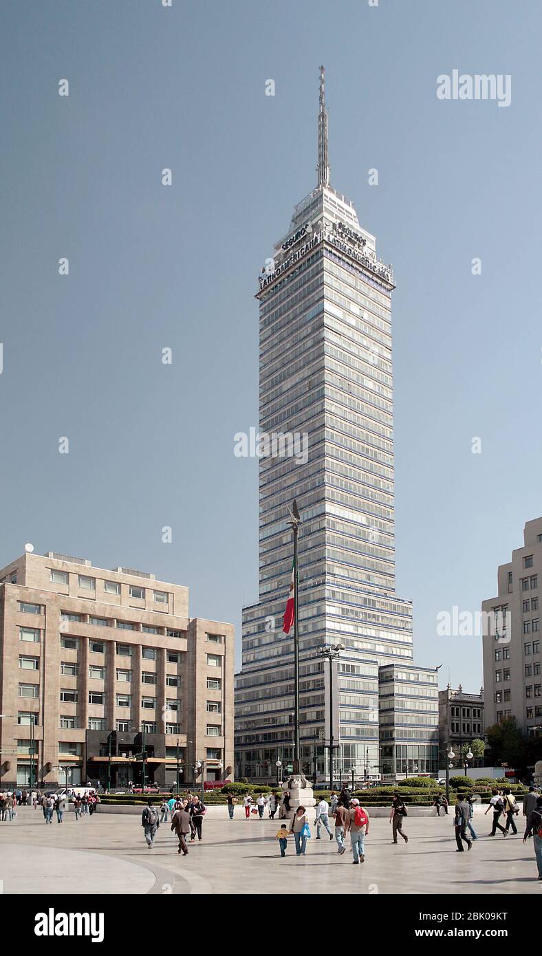 Torre Latinoamericano, Mexiko-Stadt, Mexiko Stockfoto