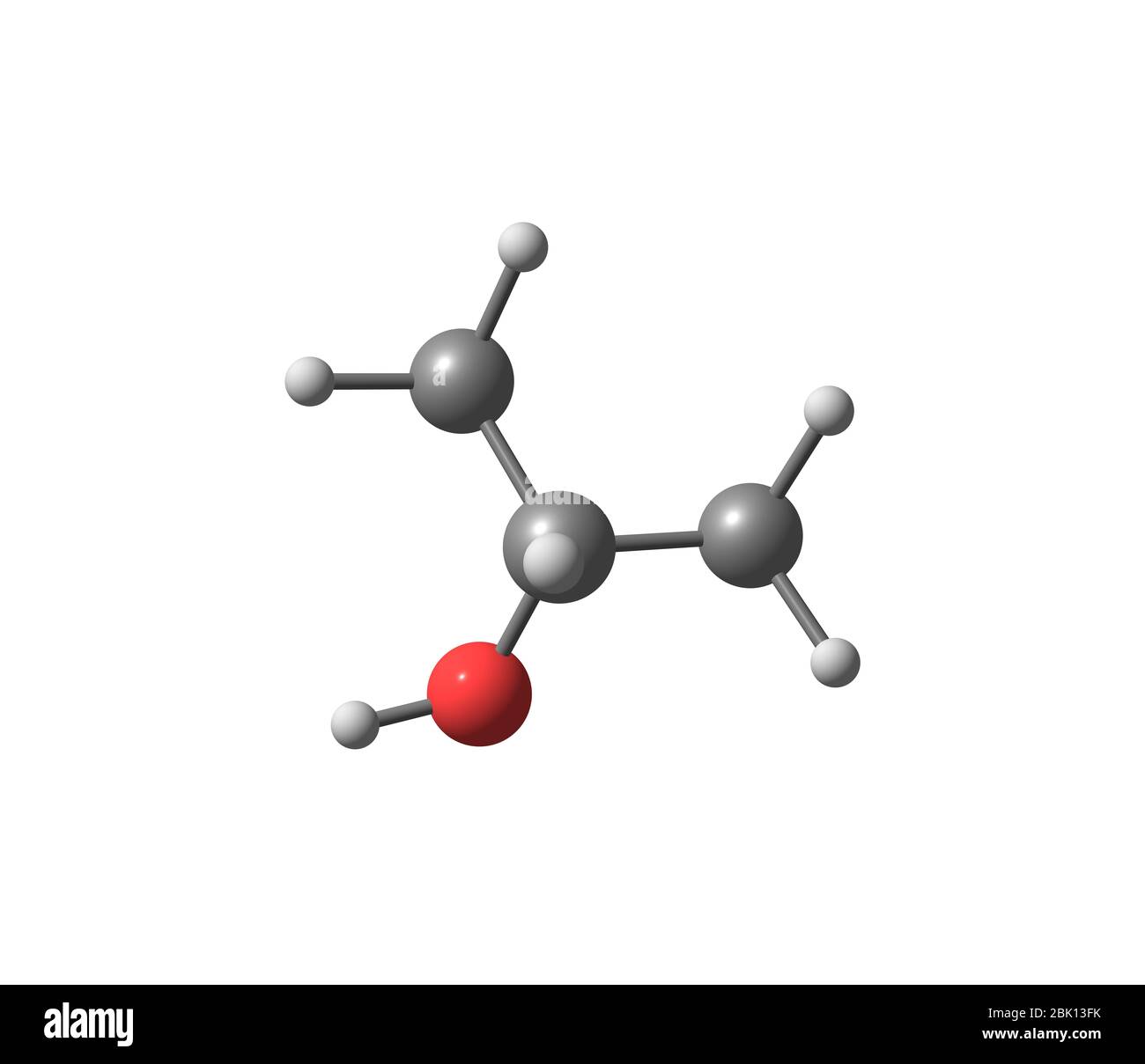 Isopropylalkohol (Isopropanol) ist eine chemische Verbindung mit der Summenformel C3H8O. Es ist eine farblose, entzündliche chemische Verbindung mit einem starken Stockfoto