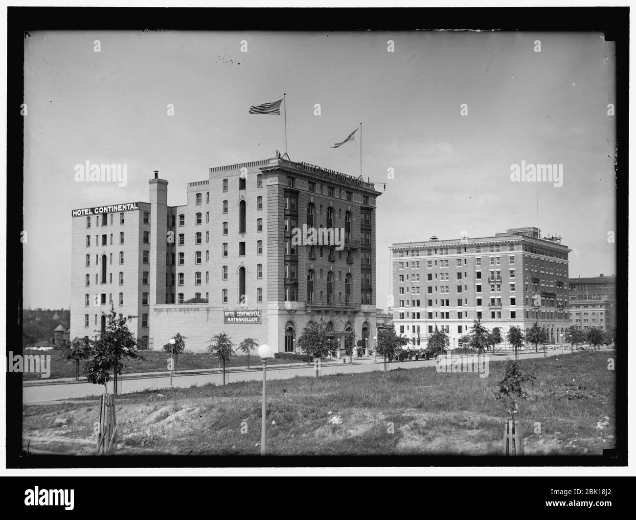 HOTEL CONTINENTAL Stockfoto