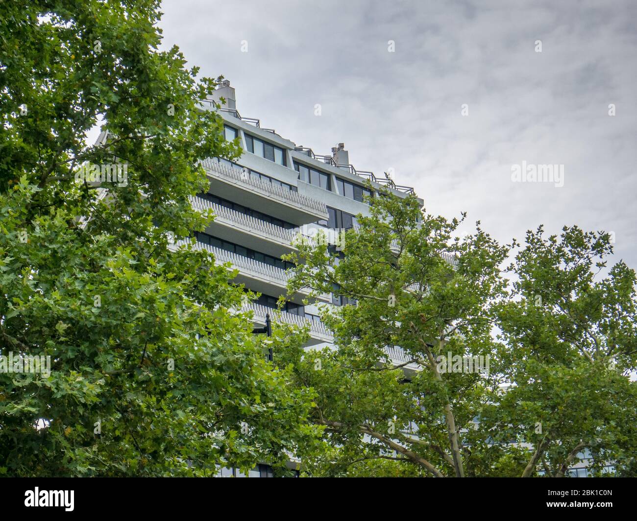 Watergate Hotel Washington DC Stockfoto