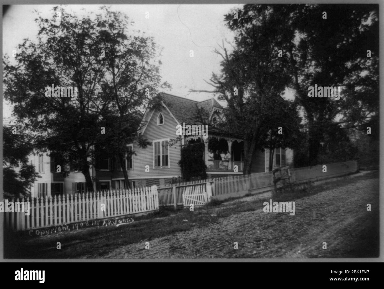 Haus der Hon John Sharp Williams, Yazoo City, Mississippi Stockfoto