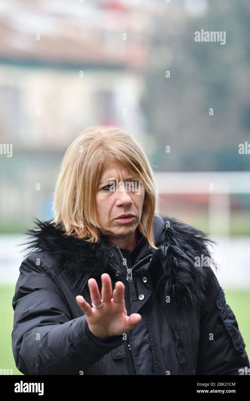 carolina morace während der italienischen Serie A Frauen Fußballsaison 2019/20, , italien, Italien, 01 Jan 2020 Stockfoto