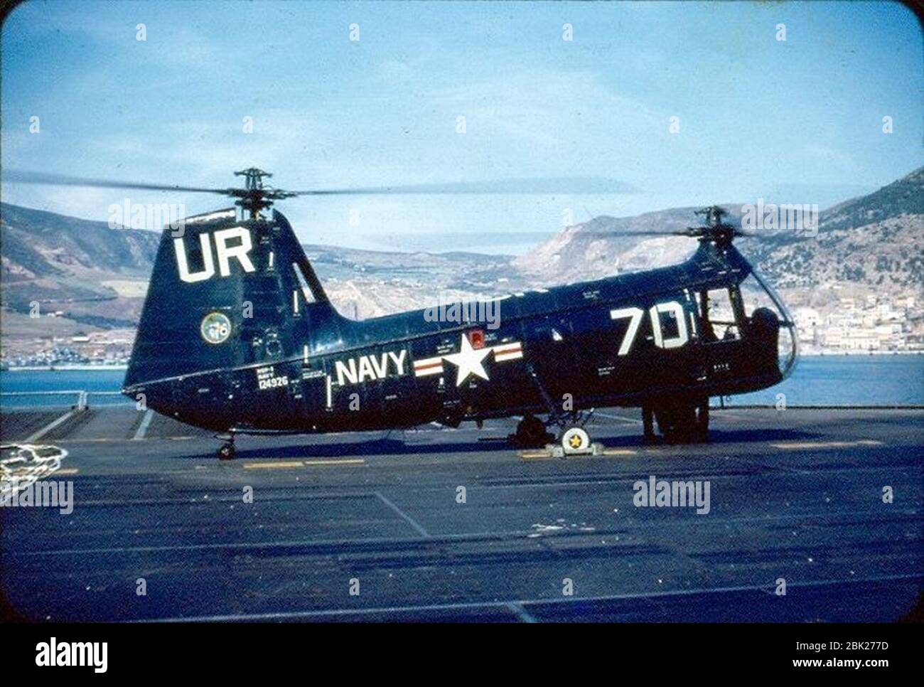 HUP-1 HU-2 CV-41 EARLY50S. Stockfoto