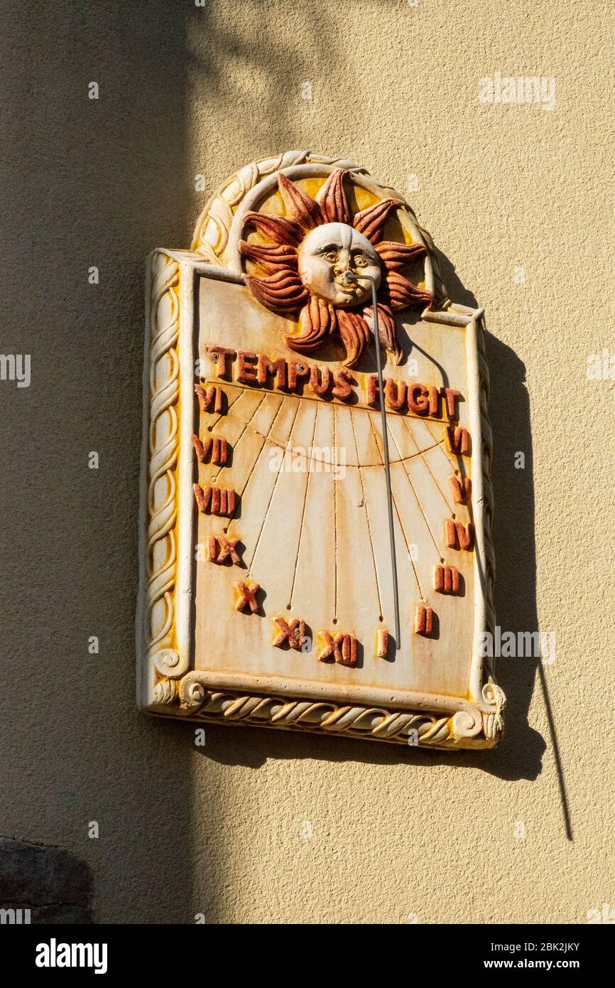 Sonnenuhr Stockfoto