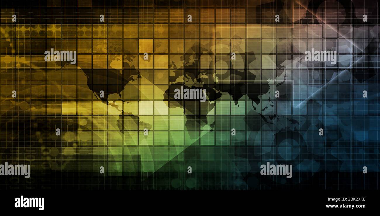 Intelligentes Design eines Systems oder eines Geräts Stockfoto