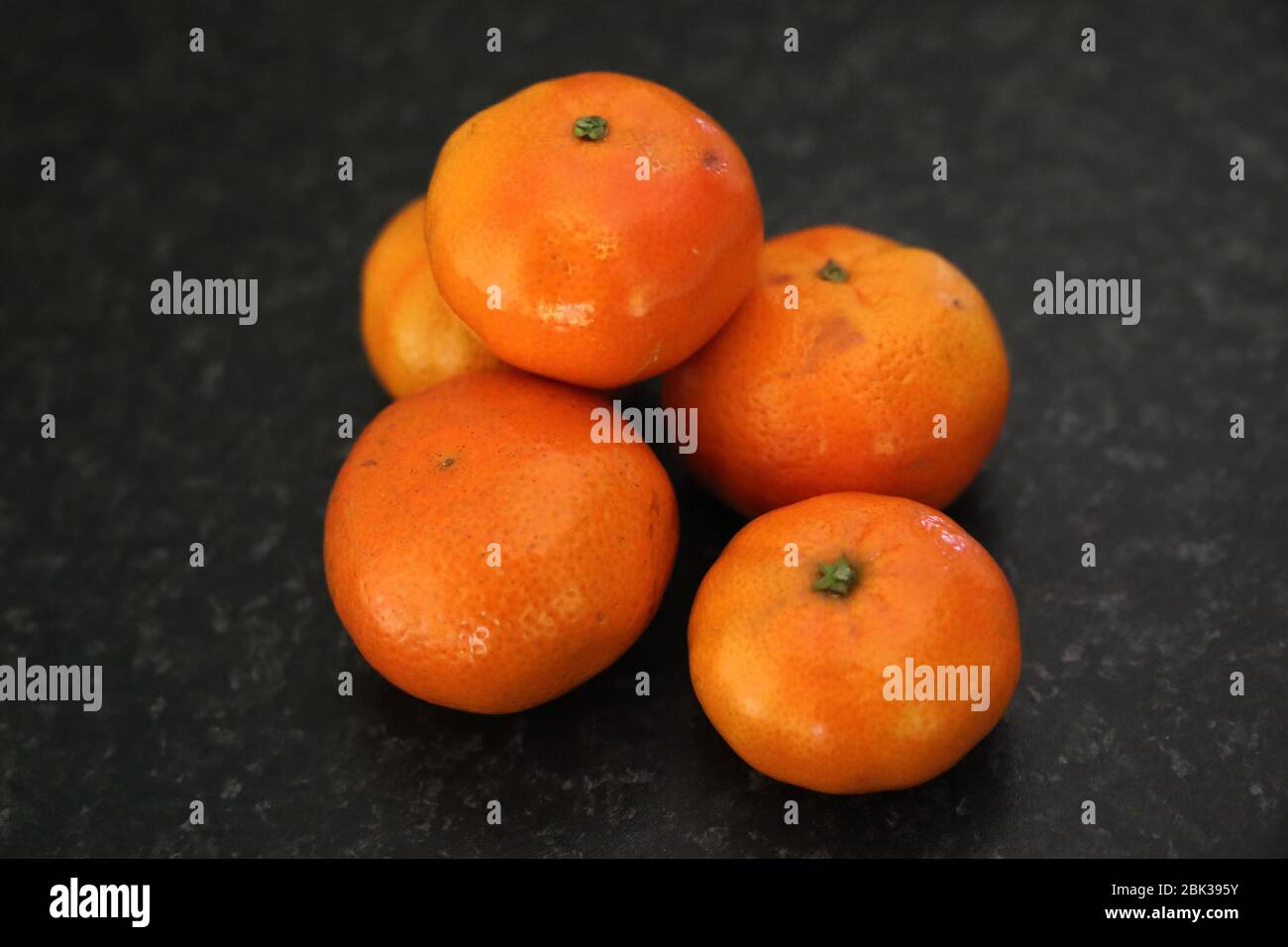 Mandarine aus Fruchtorange Stockfoto