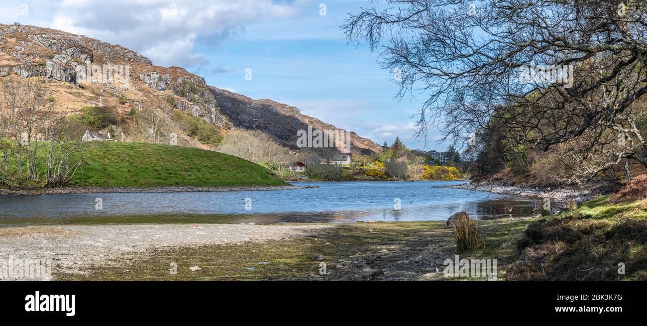 River Ewe, Poolewe, Schottland Stockfoto