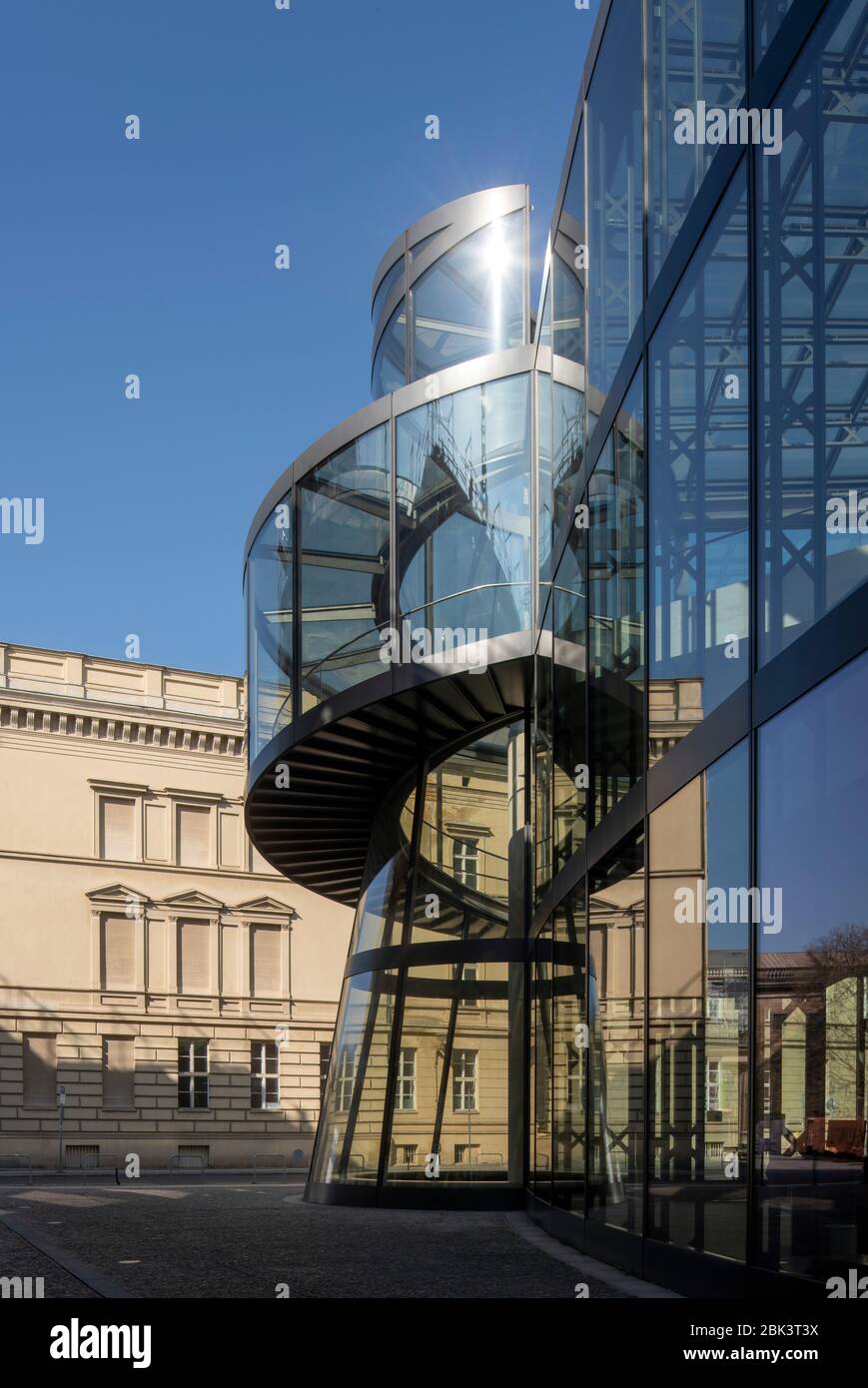 Berlin, Deutsches Historisches Museum, Erweiterungsbau von I. M. Pei 2009 Stockfoto