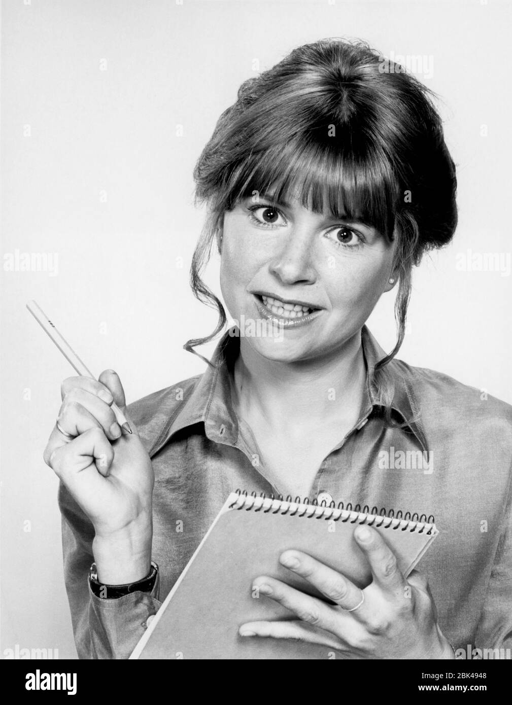 Allison Argo, Werbeportrait für die TV-Serie, 'Ladies' man', CBS-TV, 1980 Stockfoto