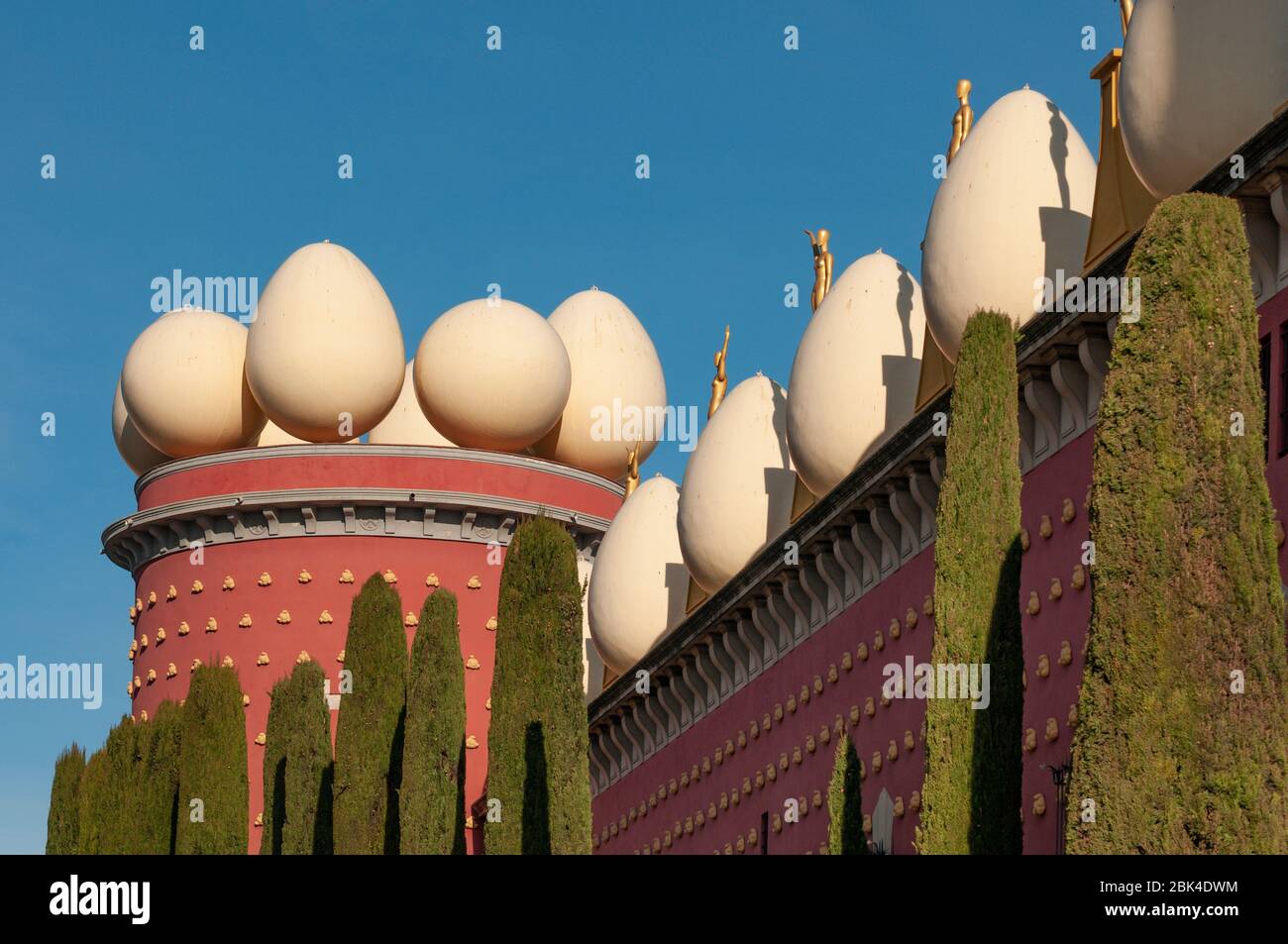 Das Dali Theater und Museum in Figueres, in Katalonien, Spanien Stockfoto