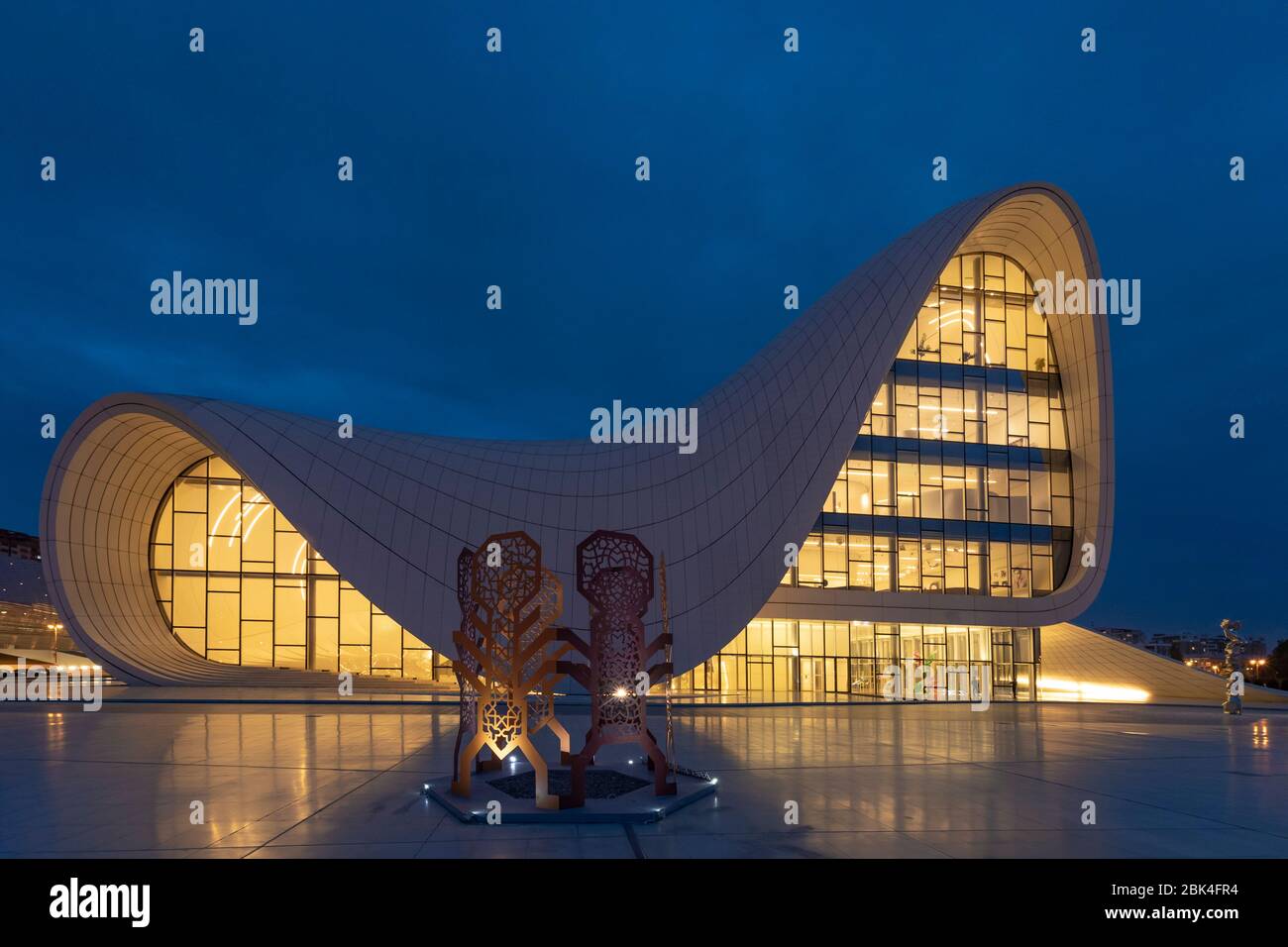 Heydar Alijew in Baku, Aserbaidschan Stockfoto