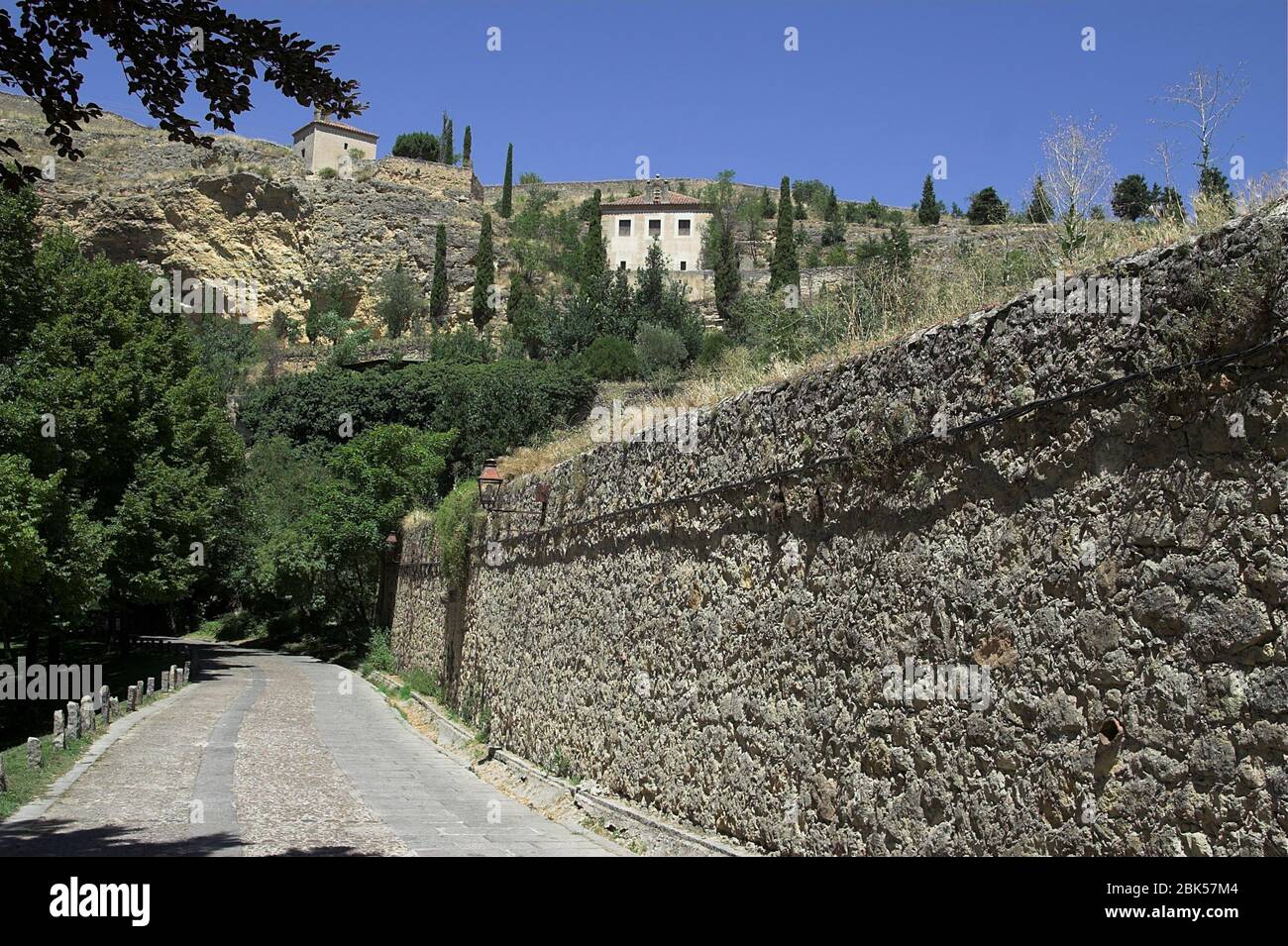 Schmale Straße 50 M Sichtweite www.alamy.de